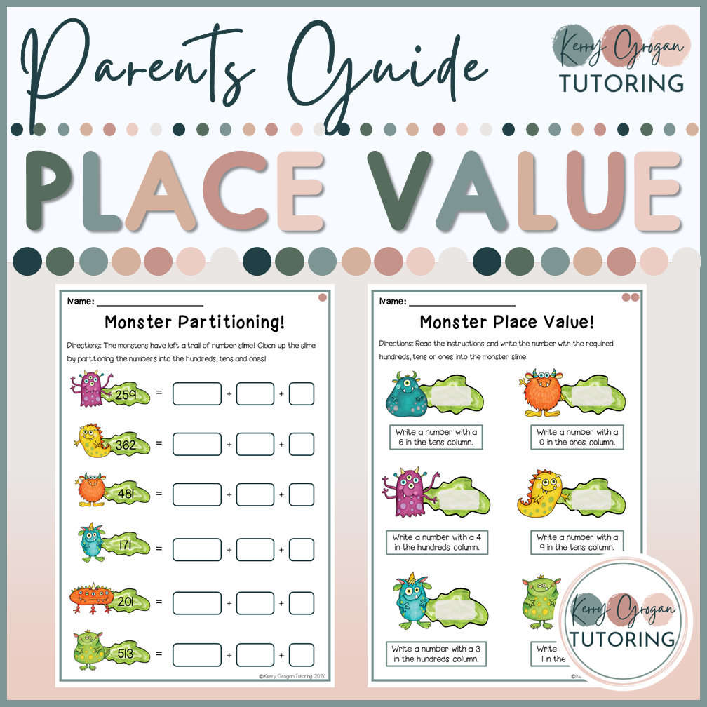 This hundreds tens and units worksheet resource is perfect to help develop your child's place value skills.