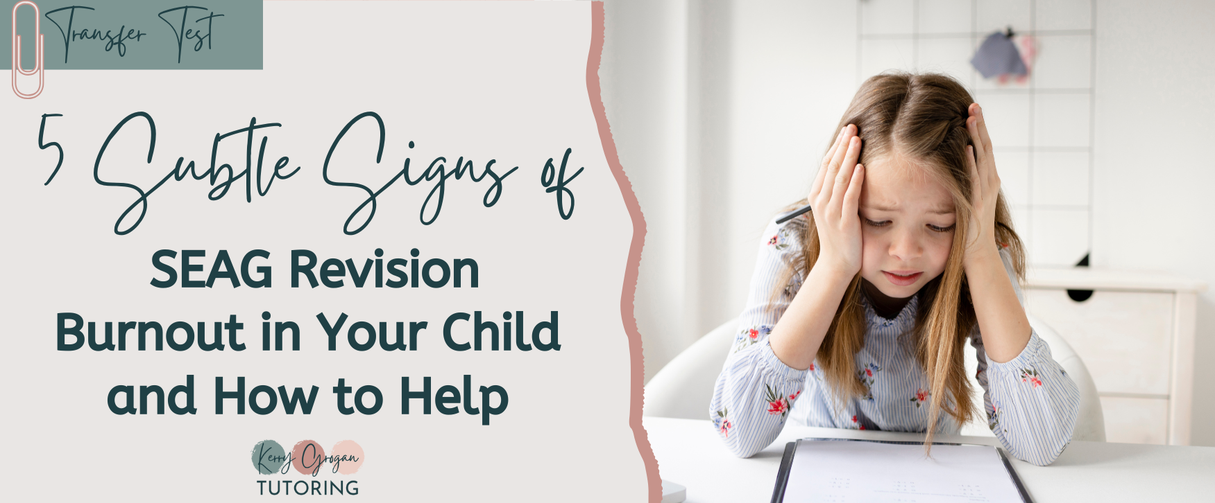 5 Subtle Signs of SEAG Revision Burnout in Your Child and How to Help