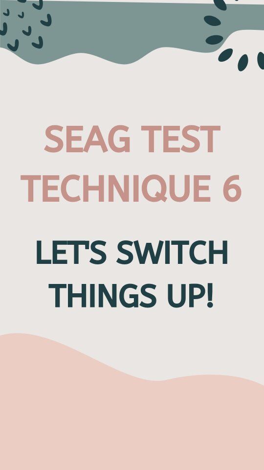 SEAG test technique number 6 is switch things up! 🤗 #seagtutor #seagtransfertest #primaryschooltutor #transfertest #northernireland