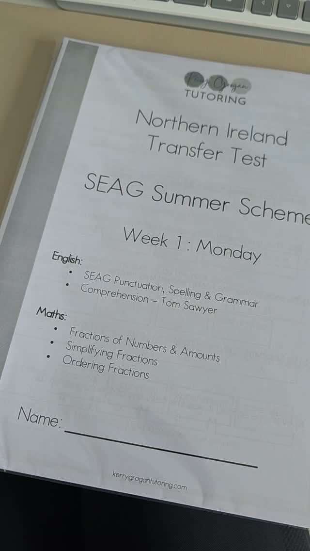 Once they're gone, they're gone! 😱 SEAG Summer Revision Booklets! 🎉 Revision booklets perfect for easing back into transfer test prep this September! 🤗 #seagtransfertest #seagtutor #primaryschooltutor #nischools #northernireland